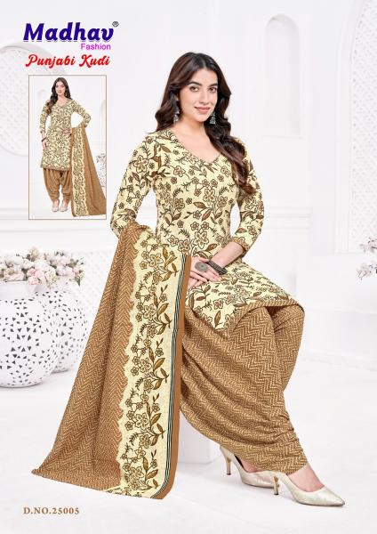 Madhav punjabi kudi vol 25 dress material wholesalers